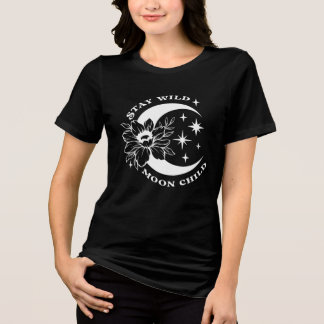 Triblenda Camiseta Boho Boho infantil Stay Wild Moon - Araña