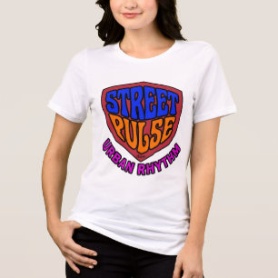 Triblenda Camiseta Bold Street House Tipografía Retro