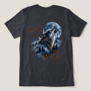 Triblenda Camiseta Born to Roam - Llamada del Lobo Salvaje