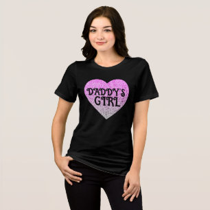 TRIBLENDA CAMISETA 'BRILLO' DE LA NIÑA DE PAPÁ