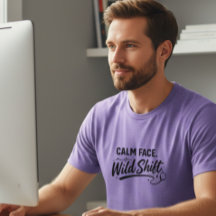 Camiseta Calm Face Wild Shift Frontline para Hombr