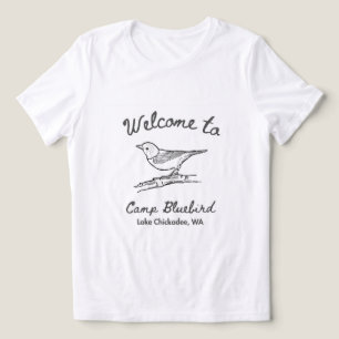 Triblenda Camiseta Camp Bluebird Tee
