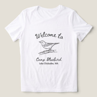 Triblenda Camiseta Camp Bluebird Tee