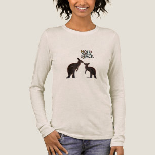 Triblenda Camiseta canguro Hold Your Grace Inspirational W