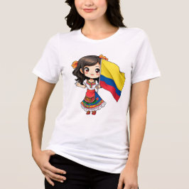 Triblenda Camiseta chibi Estampado divertido Moda casual Art