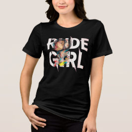 Triblenda Camiseta Chica Grosera opacidad rebelión