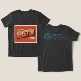 Triblenda Camiseta CISV Austin Greetings