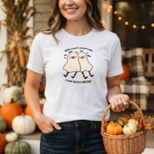 Triblenda Camiseta cómoda para mamá de gemelos en Halloween