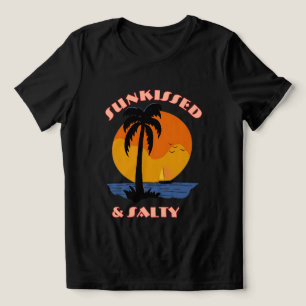 Triblenda Camiseta con besos y sal