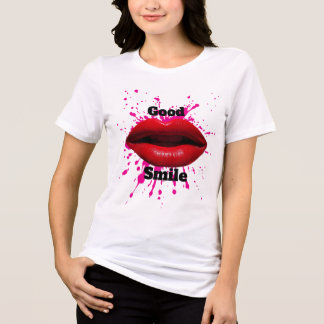 Triblenda Camiseta con buena sonrisa 