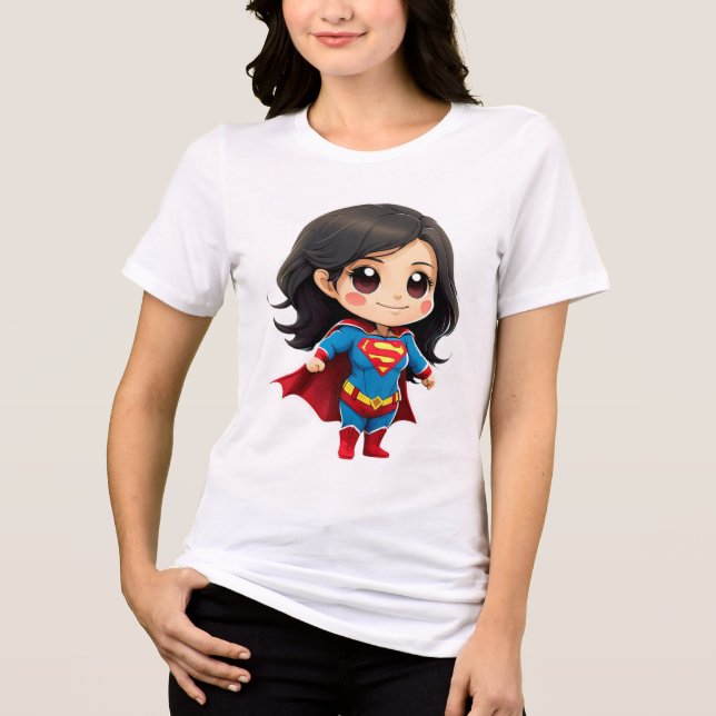 Triblenda Camiseta con Estampado Chibi – ¡Lleva un Toque Ado (Anverso)