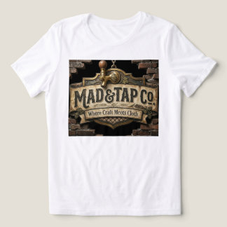 Triblenda Camiseta con logo de MadTapCo | Letrero de cervece