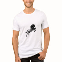 Camiseta con un distintivo diseño de caballoCamise