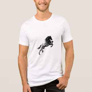 Triblenda Camiseta con un distintivo diseño de caballoCamise