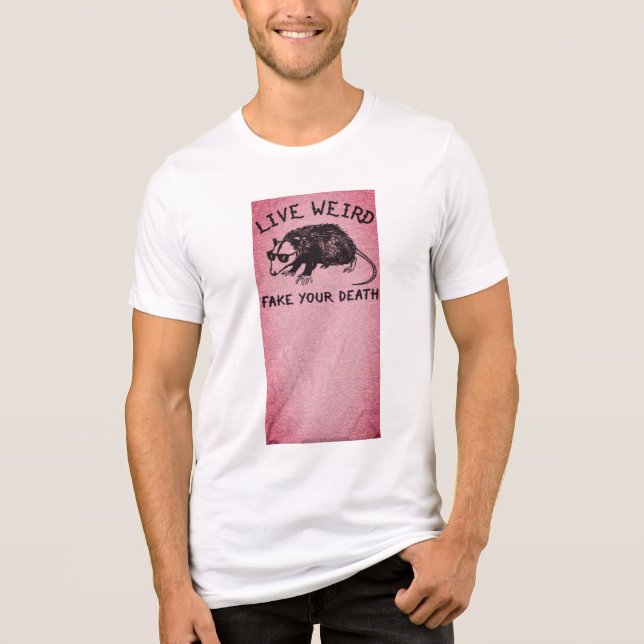 Triblenda camiseta con una mentalidad plena (Anverso)