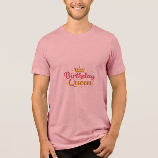 Triblenda Camiseta Corona de Reina de Cumpleaños – Cumpleaño
