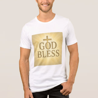Triblenda Camiseta Cristã God Bless – Presente Religioso