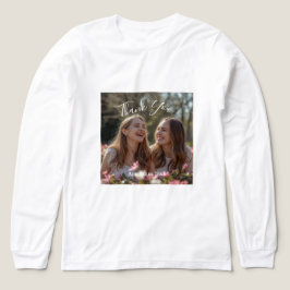 Triblenda Camiseta cuadrada de agradecimiento por graduación
