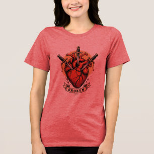 Triblenda Camiseta Daggers Corazón Roto