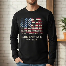 Triblenda Camiseta de 250 años de independencia de EE. UU. |