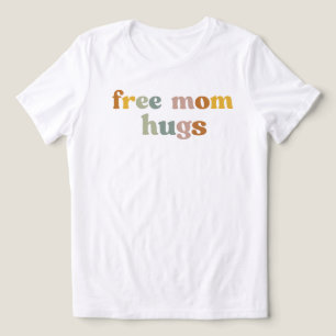 Triblenda Camiseta de abrazos gratis de mamá Mes del Orgullo