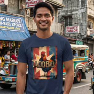 Triblenda Camiseta de Adobo de Pollo Filipinas - Orgullo Pin