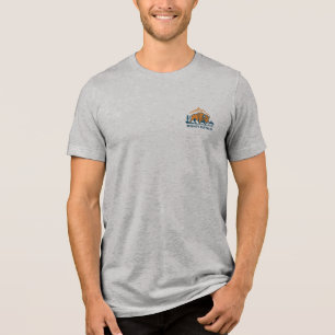 Triblenda Camiseta de adulto poderoso búfalo