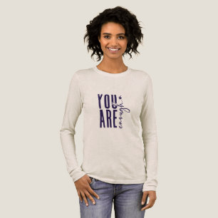 Triblenda Camiseta de Afirmación de Amor Propio Motivacional