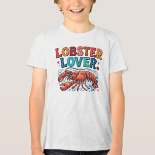 Triblenda Camiseta de Amante de Langosta – Gráfica Divertida