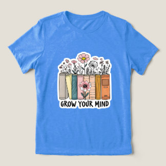 Triblenda Camiseta de amante de libros, ropa de libro Tee de