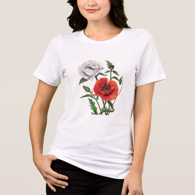 Triblenda Camiseta de amapola (Anverso)
