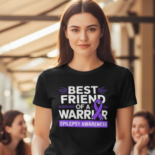 Triblenda Camiseta de Apoyo al Guerrero de Epilepsia Mejor A