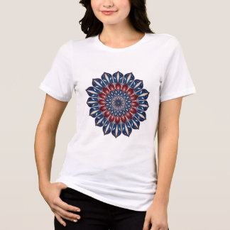Triblenda Camiseta de Arte de Esmalte Persa (Minakari)