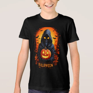 Triblenda Camiseta de arte de Halloween Grim Reaper
