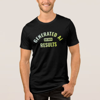 Triblenda Camiseta de arte de texto con diseño simple y limp