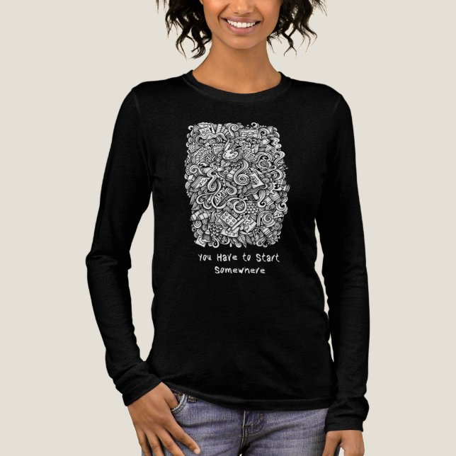 Triblenda Camiseta de Arte T (Anverso)
