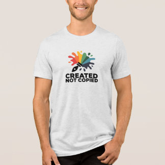 Triblenda Camiseta de artista creada, no copiada