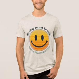 Triblenda Camiseta de asuntos de salud mental - Salud mental