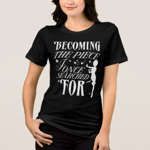Triblenda Camiseta de autocuidado inspirador 