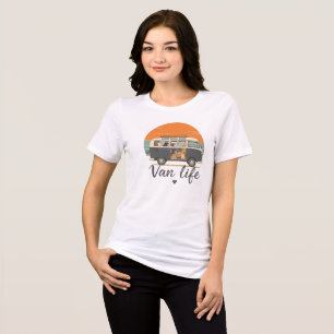 Triblenda Camiseta de aventura de Van Life con patas