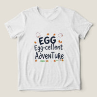 Camiseta de aventuras con huevos