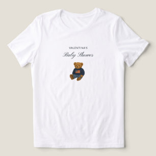 Triblenda Camiseta de bebé para fiesta de regalos de osito d