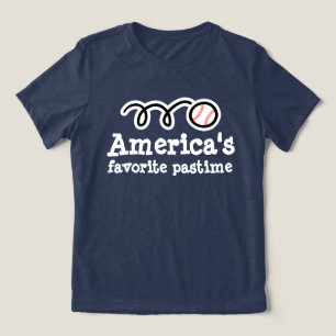 Triblenda Camiseta de béisbol para mujer con diseño deportiv