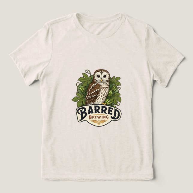 Triblenda Camiseta de Brewing Barred (Diseño delantero )