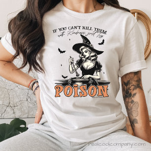 Triblenda Camiseta de Bruja de Halloween – Cita Divertida de