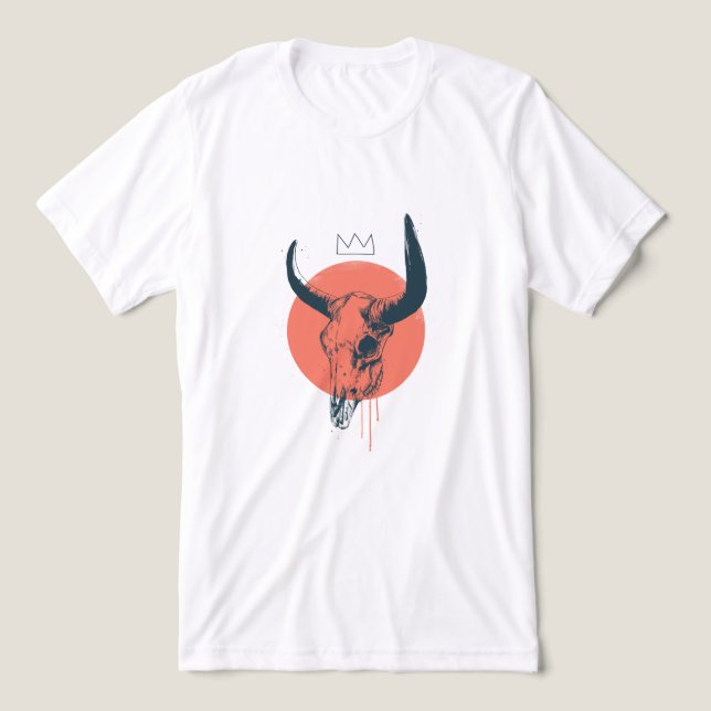 Triblenda Camiseta de calavera (Diseño delantero )