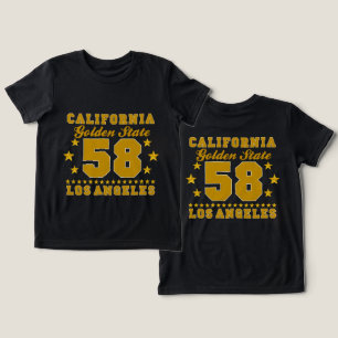 Triblenda Camiseta de California Sport Wear Gráfica Vintage 