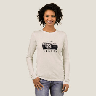 Triblenda Camiseta de cámara de película