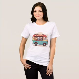 Triblenda Camiseta de Camión de Café