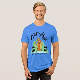 Triblenda Camiseta de carrera de hotdog